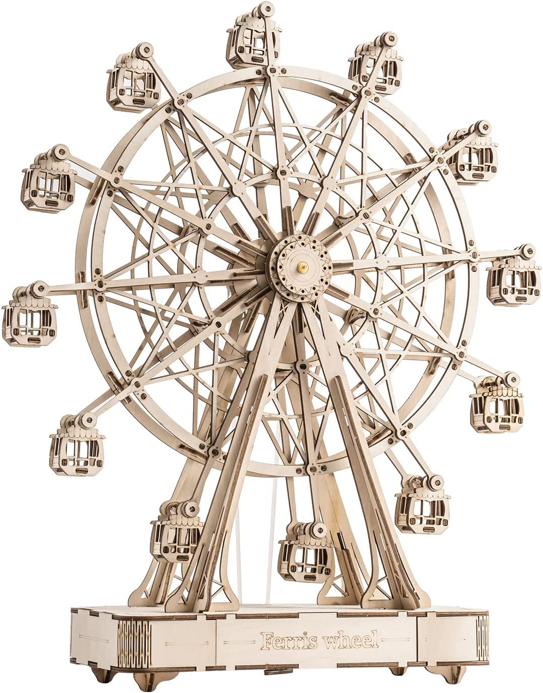 Trendy Spinning Ferris Wheel Wooden Puzzle