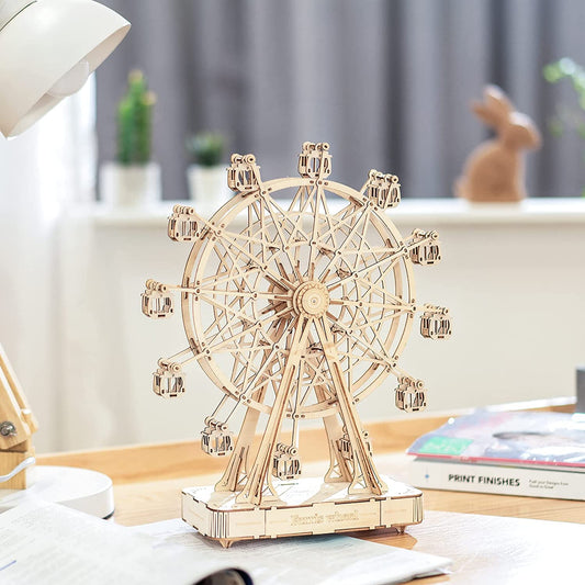 Trendy Spinning Ferris Wheel Wooden Puzzle